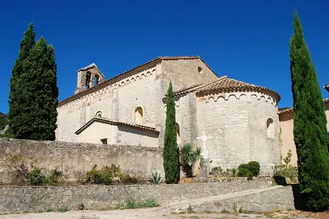Saint-André-de-Buèges, sur la route ou près de la route de « Hérault, itinéraire moto n° 2 »