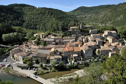 Avène, sur la route ou près de la route de « Hérault, itinéraire moto n° 3 »