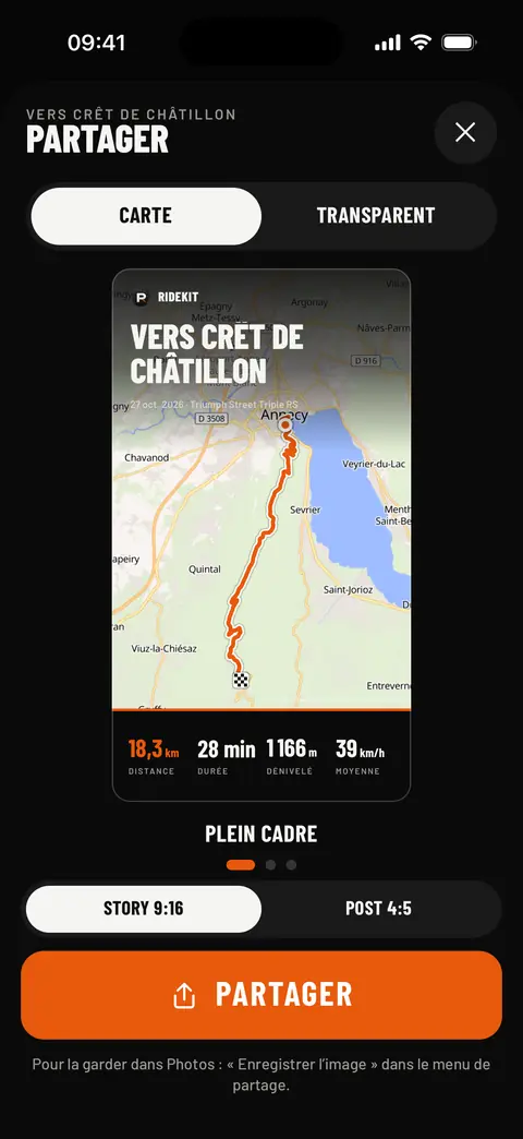 Image à partager au style Plein cadre, au format story 9:16